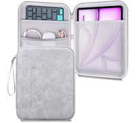 Lacdo Bolsa Blanda de Tableta Estuche para 11" iPad A16 2025, 11" iPad Air M4 M3 M2 2026-2024, 11" iPad Pro M5 M4, 10.9" 10.2" iPad, 10.9" iPad Air, 10.5" iPad Pro, iPad Air 3 2, Galaxy Tab A9+, Gris