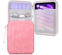 Lacdo Bolsa Blanda de Tableta Estuche para iPad Mini 7 (A17 Pro), iPad Mini 6 5 4 3 2, Samsung Galaxy Tab A7 Lite/Tab A9 8.7", Lenovo Tab M8, Huawei MediaPad M5, Estuche rígido Protector, Rosa