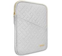Lacdo Bolsa Blanda de Tableta para 11" iPad A16 2025, 11" iPad Air M3 M2, 11" iPad Pro M4 2024, 10.9" iPad, 10.9" iPad Air, 10.2" iPad, 10.5" iPad Pro, iPad Air 3 2, 11" Galaxy Tab A9+, Gris Espacial