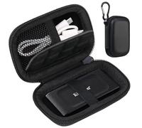 Lacdo Estuche de Transporte rígido para Kingston XS1000R / XS2000 / XS1000 SSD 500GB/1TB/2TB/ Portable External Solid State Drive USB 3.2 EVA Bolsa Protectora, Negra