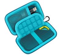 Lacdo Funda Disco Duro Externo para Extreme Pro/Extreme Portable External SSD 500GB 1TB 2TB 4TB USB-C EVA Bolsa de Viaje Protectora Transporte Estuche Rígido, Monterey
