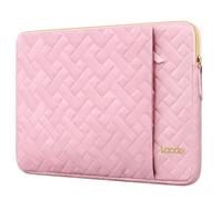 Lacdo Funda Protectora para Portátiles para 15" New MacBook Air M5/A3448 2026, M4 A3241 2025/M3 A3114/M2 A2941 2024-2023, 15" MacBook Pro A1990 A1707, DELL XPS 15 Plus 2022-2020 Bolsa Case, Rosa