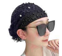 Lace Headbands For Women - Headwrap Lace Elastic,Wide Headbands Boho Bandana Bohemian Headband Floral Hair Accessories For Women Girls