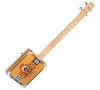 Lace Music Products CBG3001 - Caja de cigarros eléctrica de encaje con 4 cuerdas