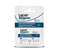 LACER ALIGNER - Cera para Brackets Ortodoncia Pack 7 Barras - Protección contra Rozaduras - Alivio de Irritaciones en Encías, Lengua y Mucosa Oral - Fácil Aplicación - Uso Diario Seguro