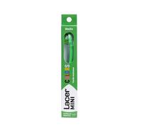LACER - Cepillo de Dientes Mini Colors, Cabezal Pequeño para Mayor Precisión, Mango Reducido Ideal para Viaje, Cerdas Medias, Facilita la Correcta Limpieza Bucodental
