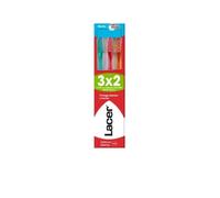 Lacer Cepillo Dental Cabezal Pequeño Medio Pack 3 U