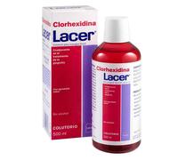 Lacer Colutorio Clorhexidina 0,2% 500ml. - Enjuague antiséptico para gingivitis y placa dental