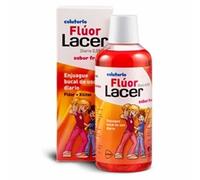 Lacer Colutorio Fluor Dia.0,05 Fresa 500ml - Prevención de la placa bacteriana y contiene flour
