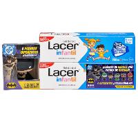 Lacer Infantil Pack Gel Dental Fresa 2x75ml + Figura Sonic