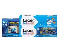 Lacer Gel Infantil Fresa 6m-6 Años 2x75 ml + Villano