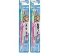 Lacer Infantil Cepillo de Dientes para Niños de 2 a 6 años, 1 unidad (Paquete de 2)