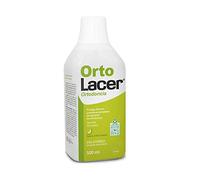 LACER ORTO- Colutorio Lima Fresca 500 ml, para Aparatos de Ortodoncia, Triple Protección, Protección Frente a Caries, Desmineralización y la Inflamación de las Encías