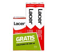 Lacer Pasta Dentífrica 2x125ml + Colutorio 200ml