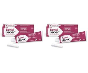 LACER SENSI - Gel Bioadhesivo 50 ml, Acción Desensibilizante, Efecto Rápido y Duradero, Protección Diaria Contra la Caries, Fortalece la Dentina Expuesta (Paquete de 2)