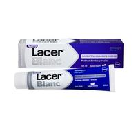 LACERBLANC - Plus 125 ml, Pasta de Dientes Nueva Menta, Acción Blanqueadora, Elimina Manchas Dentales, Previene la Placa, el Sarro y la Sensibilidad Dental, Protección de Encías