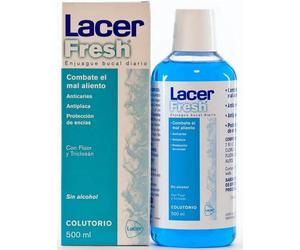 LacerFresh Colutorio 500 ml - Placa, Fluor, Triclosan