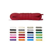 Laceter Cordones Planos de Algodón 8mm para Zapatillas Deportivas y Sneakers - Compatibles con Nike, Adidas, Converse, Vans - Resistencia y Comodidad - Fabricado en España - Burdeos, 180 cm