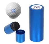 LACGO Sello de pelota de golf, sello de pelota de golf, marcador de bola de golf reutilizable autoentintable para identificar pelotas de golf, regalos de golf, accesorios de golf para hombres y
