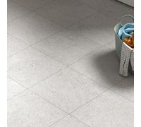 LaCheery 36 Piezas Suelo Vinilico Adhesivo Cocina 30cm x 30Cm Suelo Vinilo Autoadhesivo Gris Claro Efecto Granito Suelos de Vinilo Adhesivos para Suelos Baño Para Dormitorios Baldosas Adhesivas