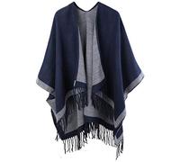 Lachi Poncho para mujer con frente abierto
