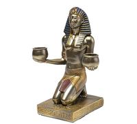 lachineuse - Estatua faraón Haciendo una ofrenda - 19 cm - Dios Egipcio