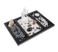 lachineuse - Jardín de meditación Zen - Candelabro asiático - Decoración Zen - Jardín con Arena - Ambiente asiático - para el Interior de la Oficina - Idea de Regalo Japonesa - Decoración asiática