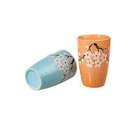 lachineuse - Juego de 2 gafas de estilo japonés - diseño de Flores de Cerezo