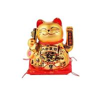lachineuse Maneki Neko Japonés Gold - Afortunado - Brazo Móvil