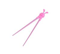 Lachineuse Palillos Chinos de Entrenamiento - diseño de Conejo - Rosa