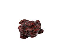 lachineuse Pequeño Sapo Feng Shui Rojo