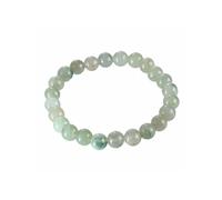 lachineuse Pulsera de amarillo verde claro, talla única, jade, Jade