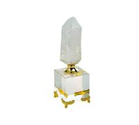 lachineuse - Punta de Cristal Natural sobre Soporte - Feng Shui y Bienestar