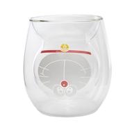 lachineuse - Taza de gato Doreamon - Vaso doble pared - Capacidad 240 ml - Taza de café, té, chocolate caliente, capuchino - Taza decorativa de manga japonesa - Idea de regalo de Japón Asia
