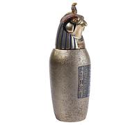 lachineuse - Vaso canopo de Horus - Estatuilla Decorativa egipcia de 21 cm