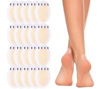 LACHT - 20 apósitos para ampollas en los pies, protectores de gel para ampollas en talón y dedos - Prevención de ampollas de viaje - Almohadillas resistentes al agua, apósito para callos en los pies