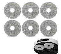 LACHT 6 Paños De Repuesto, Mopa Paño Almohadillas Compatibles Con Dreame L10S Ultra/L10 Ultra/L20 Ultra/L10S Pro Ultra Heat/L10S Pro Gen 2/D10 Plus Gen 2/L40 Ultra/X40 Ultra Complete/Xiaomi X20+