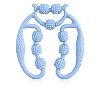 LACHT 9 ruedas Roller de masaje para piernas,Rodillo de pierna,rodillo de celulitis de plástico, rodillo de masajeador de celulitis sin deslizamiento para muslo, escultura en las pi