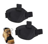 LACHT Cubrezapatos para Palanca de Cambios de Moto para Proteger los Zapatos, Protector de Calzado para Motocicleta(Negro-2pcs)