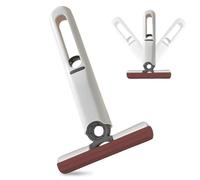 LACHT Mini Fregona De Escritorio, Versión Mejorada, 1 Mop+2 Cabezas De Trapeador, Limpieza De Fregaderos, Cepillo Limpieza Portátil De Mano, Para Ventanas, Fregaderos, Pared, Escritorio, Coche