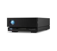 LaCie 1big Dock 10TB - Disco Duro Externo Thunderbolt 3 y USB 3.1, 7200 RPM, para Mac y PC, Color Negro