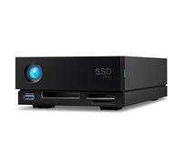 LaCie 1big Dock SSD Pro de 2 TB Unidad De Acoplamiento SSD, Thunderbolt 3, FireCuda NVMe SSD De Hasta 2.800 MB/s, Para Mac y PC Desktop, STHW2000800