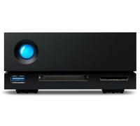 Lacie 1big dock unidad de disco multiple 30 tb escritorio negro