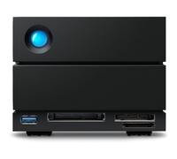 LaCie 2big Dock RAID 40 TB Unidad de Disco Duro Externa, Puertos Thunderbolt 3 y Compatibilidad con USB4, Recuperación de Datos, STLG40000400