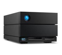 LaCie 2BIG DOCK matriz de discos 28 TB Escritorio Negro