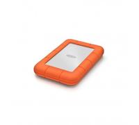 LaCie Rugged Mini, 2TB disco duro externo 2000 GB Aluminio, Naranja