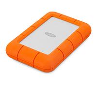 LaCie - Disco Duro Compacto Externo portátil de 5 TB, Compatible con USB 3.0/2.0, Resistente a caídas, Golpes, Polvo y Lluvia, para Mac y PC, (STJJ5000400)