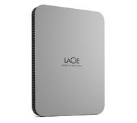 LaCie Mobile Drive 2TB v2 USB-C Moon Silver w/Rescue