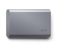 LaCie Mobile SSD Secure 1TB, 10Gbps USB 3.1 Type C, Rescue SED, Gris Espacial, Rescue Service (STKH1000800)