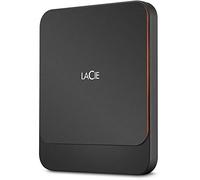 LaCie Portable SSD, 2 TB, Disco duro externo portátil, 2.5", USB-C, USB 3.0, Mac, PC, 3 años Rescue Services (STHK2000800)